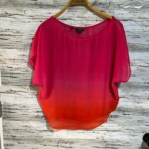 🇺🇸 Guess sheer bright blouse size XS